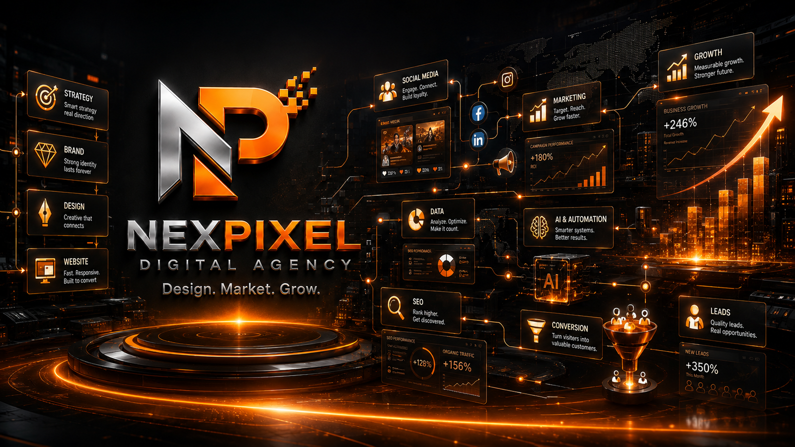 NEXPIXEL Hub digital marketing services
