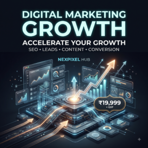 Digital Marketing Growth package by NEXPIXEL Hub