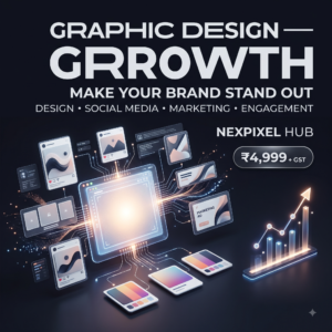 Graphic Design Growth package by NEXPIXEL Hub