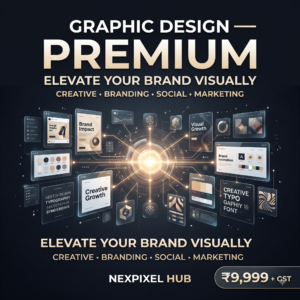 Premium Graphic Design package by NEXPIXEL Hub