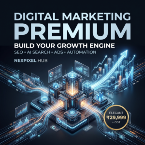 Digital Marketing Premium services by NEXPIXEL Hub