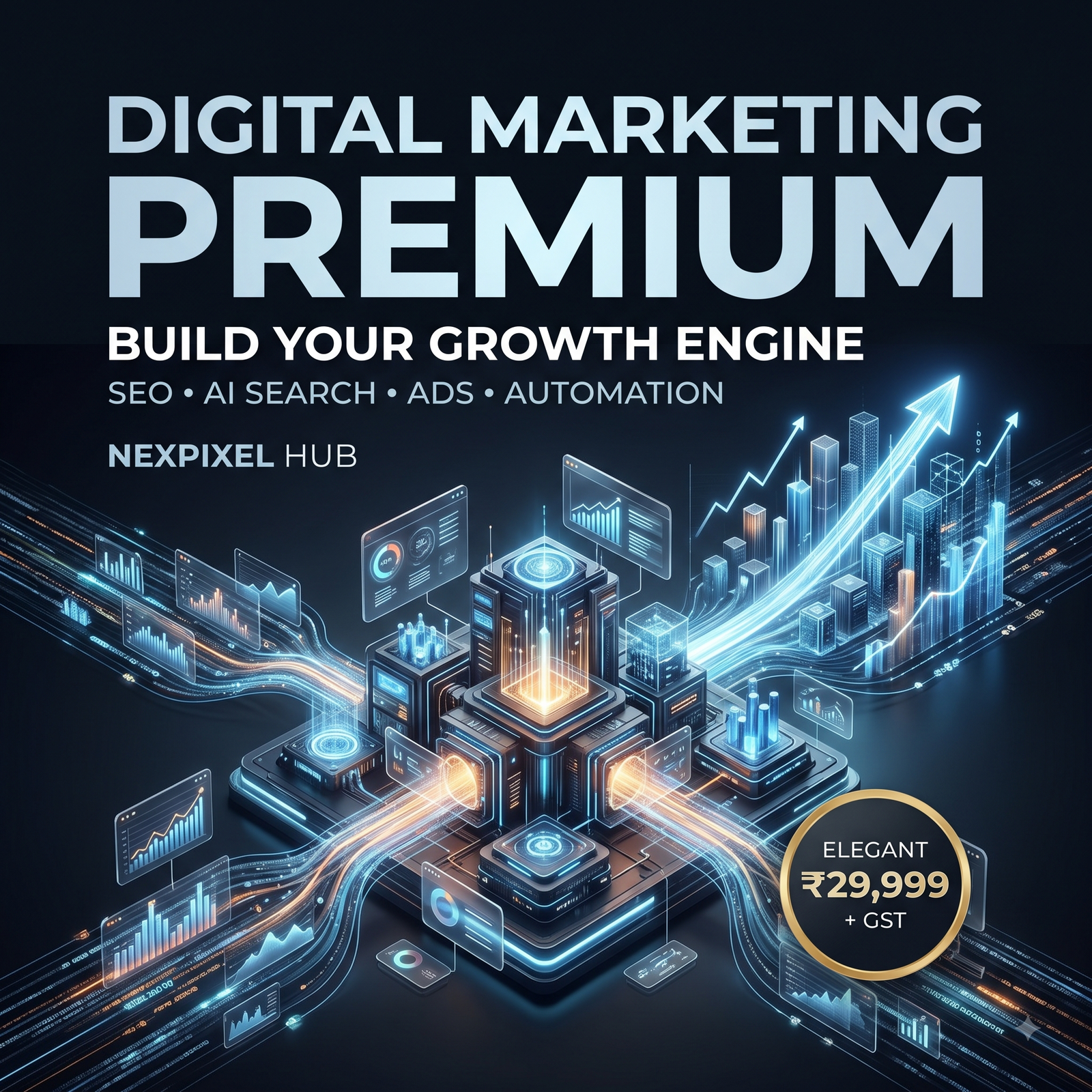 Digital Marketing Premium services by NEXPIXEL Hub